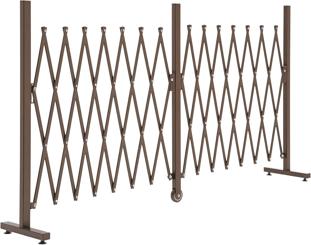 Scherengitter Absperrgitter Scherensperre ausziehbar 52-405cm Garten...