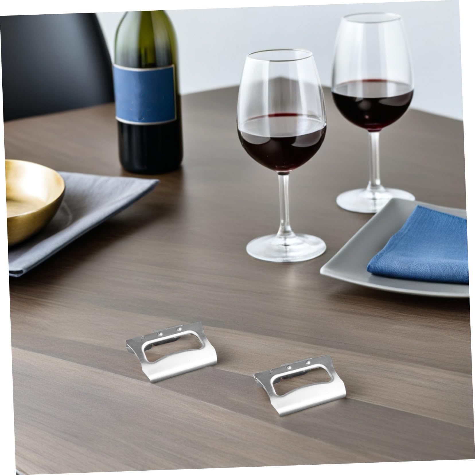 3 Pezzi Aprisenziale a portata di mano Apri inossidabile portatile Apri di lattine portatili L'apri della cucina manuale può aprire bevande manuale può aprire Silver