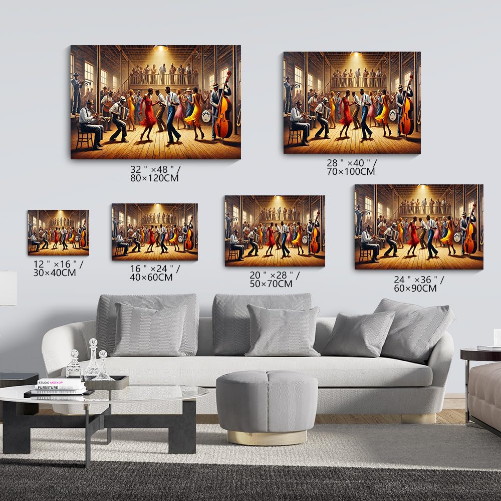 Amazon.com: XSCQ African American Black Art Wall Decor Vintage