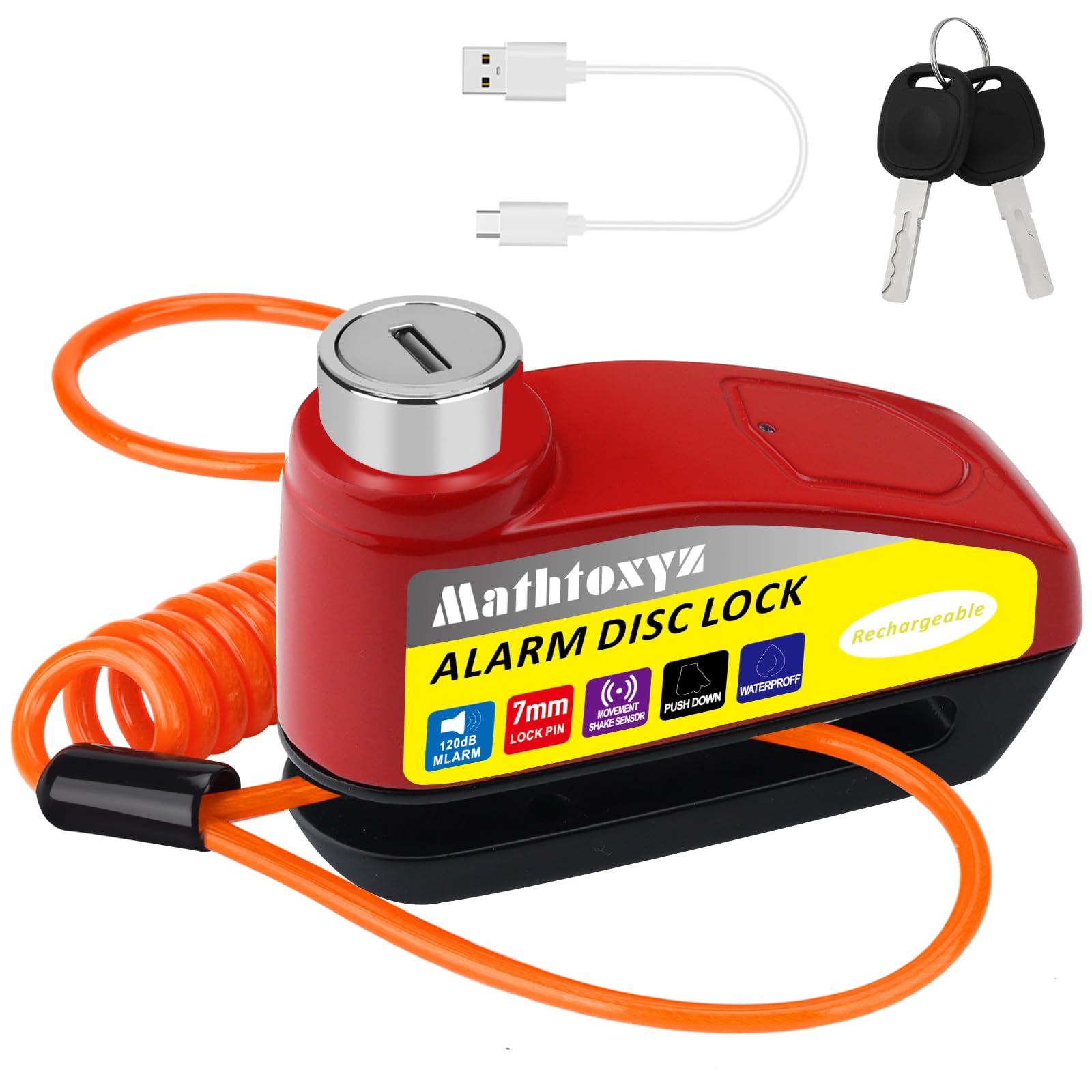 7 Best Motorcycle Padlock | 120dB Alarm Stops Theft Now