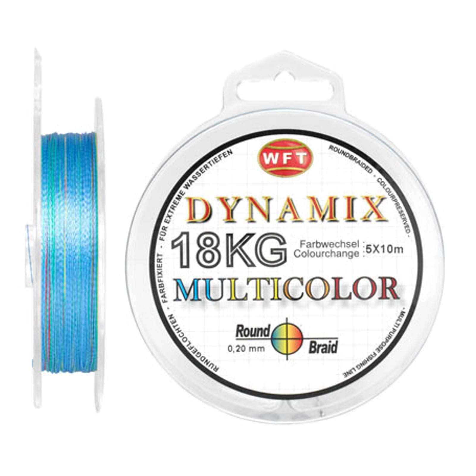 WFT Round Dynamix KG Multicolor Schnur 300m