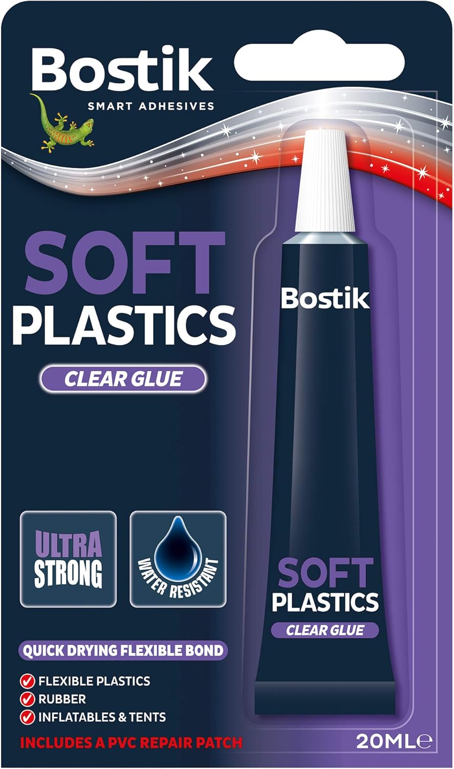 Bostik Australia Bonds Plastics Soft Plastics Adhesive 20ml, (30803650