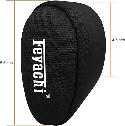 Miniatura 2 de Feyachi Almohadilla de retroceso, relleno de gel, negroverde militarcamuflaje