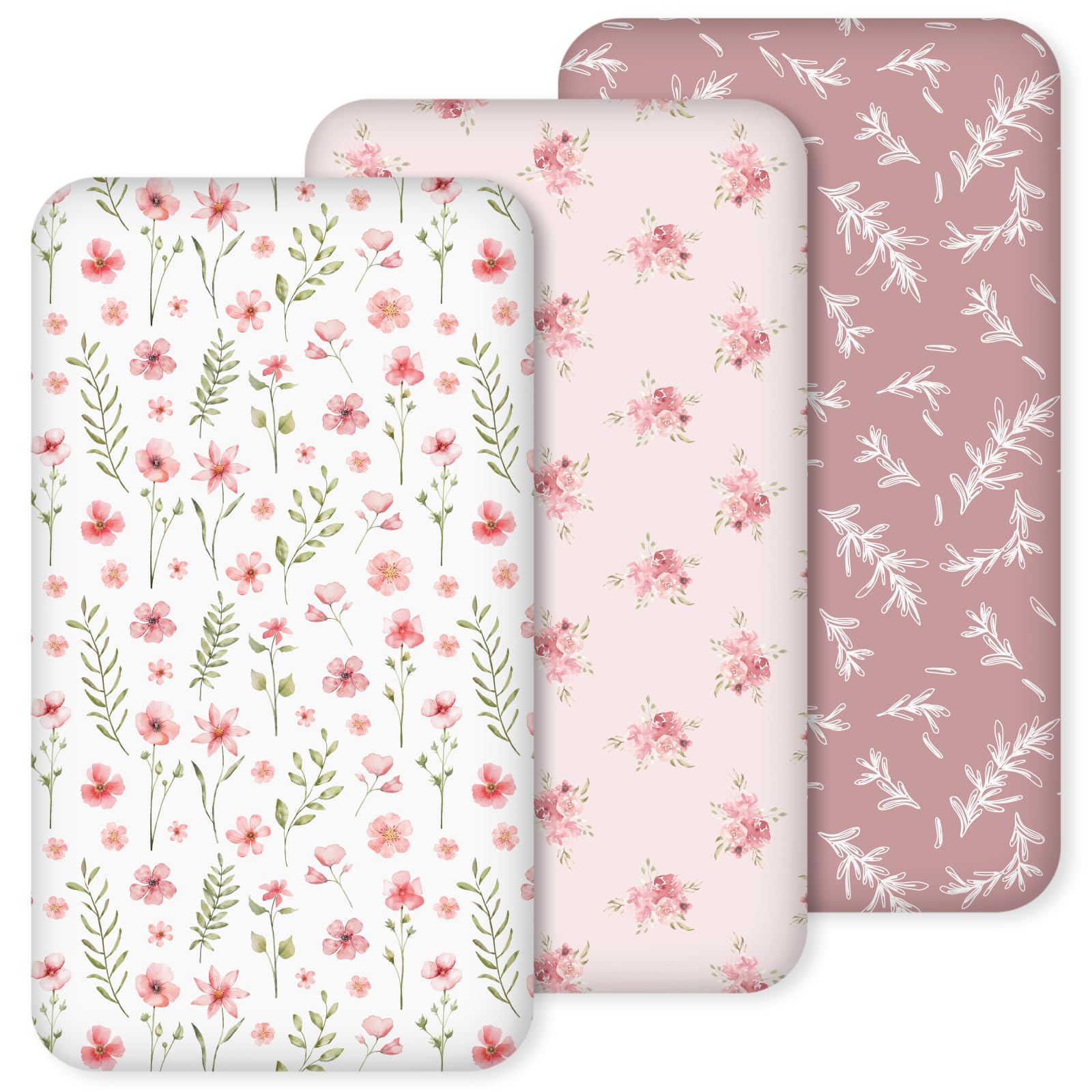 CIVARUA KIDS 3 Pack Nap Mat Sheet 47"x24", Preschool Day Care Nap Mat Cover — image 1