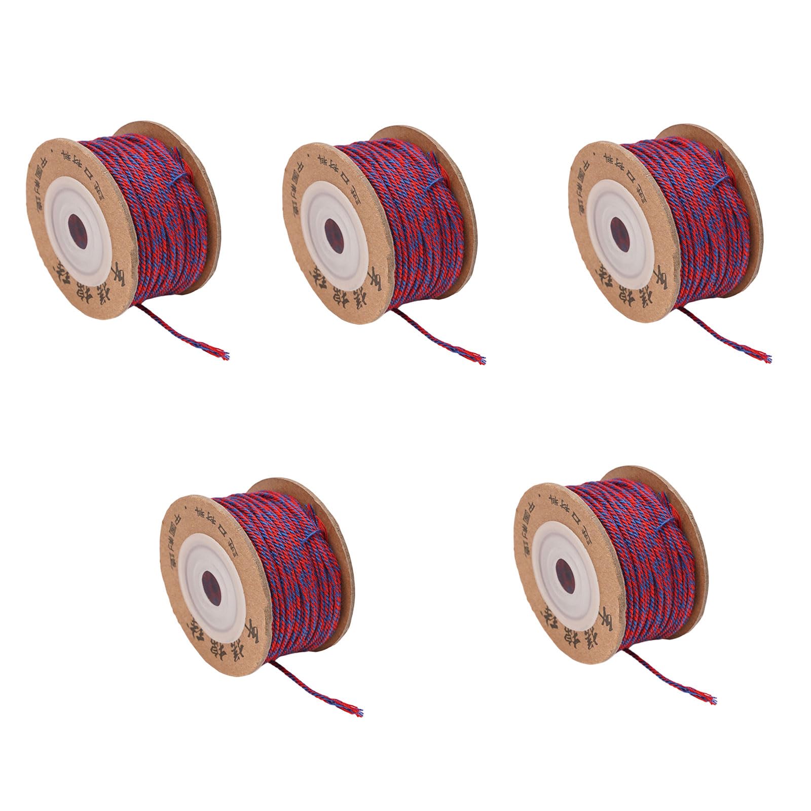Piceioep Multicolor Cotton Thread for Jewelry Making Bracelets Necklaces and Decorative Projects Vibranting Easy to Use Crafting