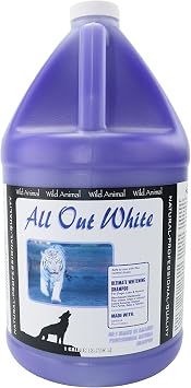 Wild Animal All Out White 501 Shampoo, Gallon