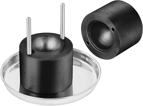 Miniatura 11 de VEVOR Prensa de Bolas de Hielo, Prensa de Bolas de Hielo de 2.4", Kit de Prensa de Bolas de Hielo de Aluminio para Aviación para Esfera de Hielo de