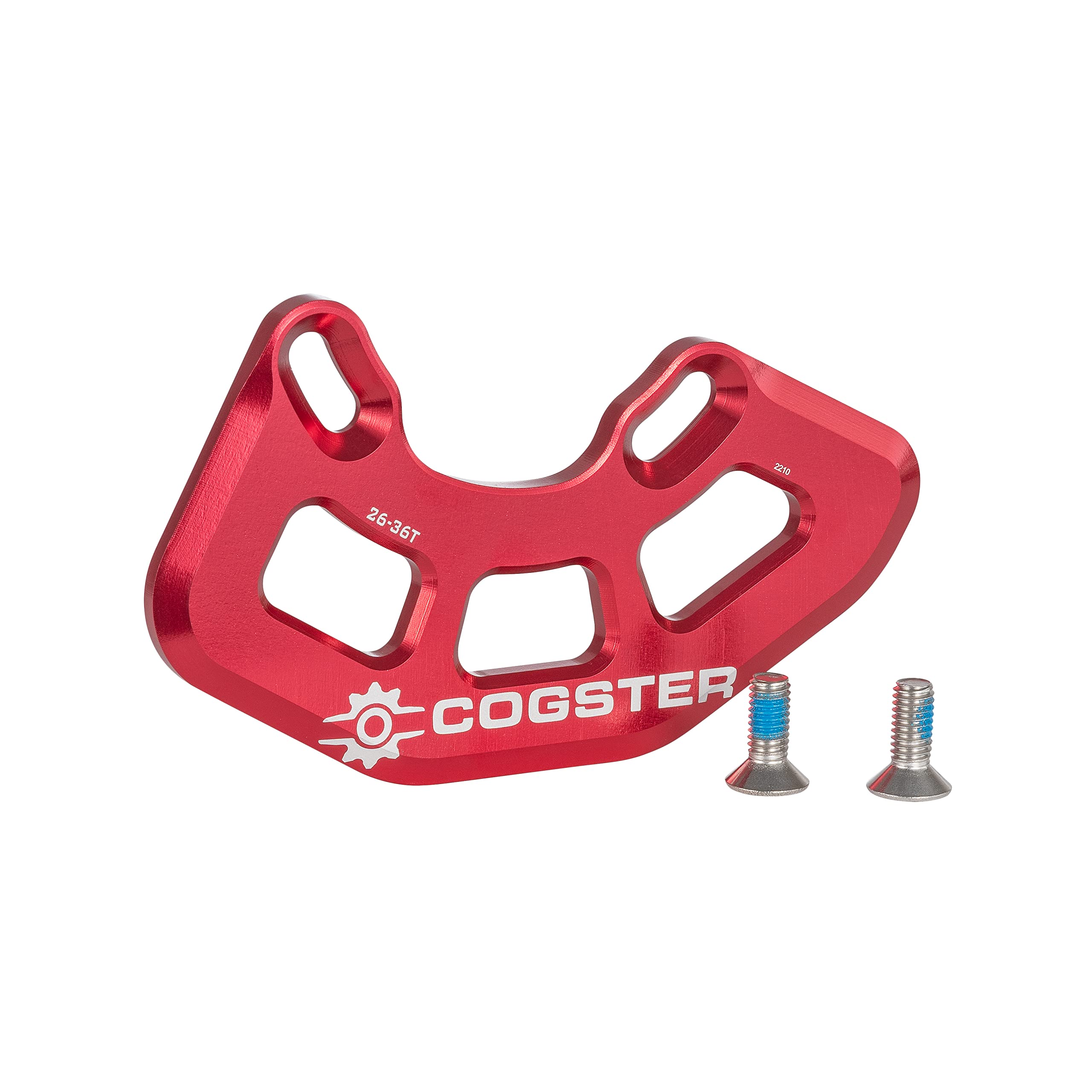 COGSTER FortiGuard Alloy MTB Bash Guard -A ISCG05 Bicycle Chain Guard for 26T-36T Chainrings, Bike Taco Bash for Your Mountain Bike Chain, BMX Chain