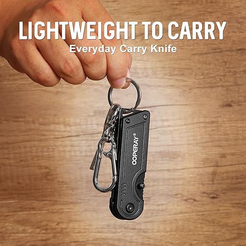 Miniatura 4 de Cuchillo plegable para hombres para llevar a diario, cuchillo de campamento, pequeña herramienta para uso diario, regalos de cumpleaños de Navidad