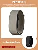 Banda de nailon compatible con Garmin Cirqa, correa de repuesto transpirable con hebilla de plástico, bucle de rendimiento microajustable para rastreador de fitness sin pantalla 5