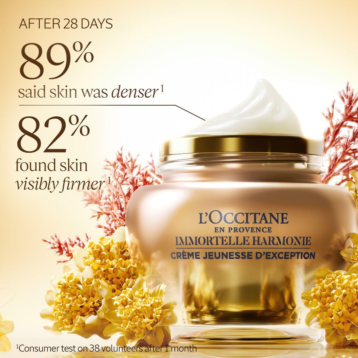 L'OCCITANE Harmonie Divine Anti-Aging Face Cream Refill for a More Youthful & Radiant Complexion. 1.70 fl oz