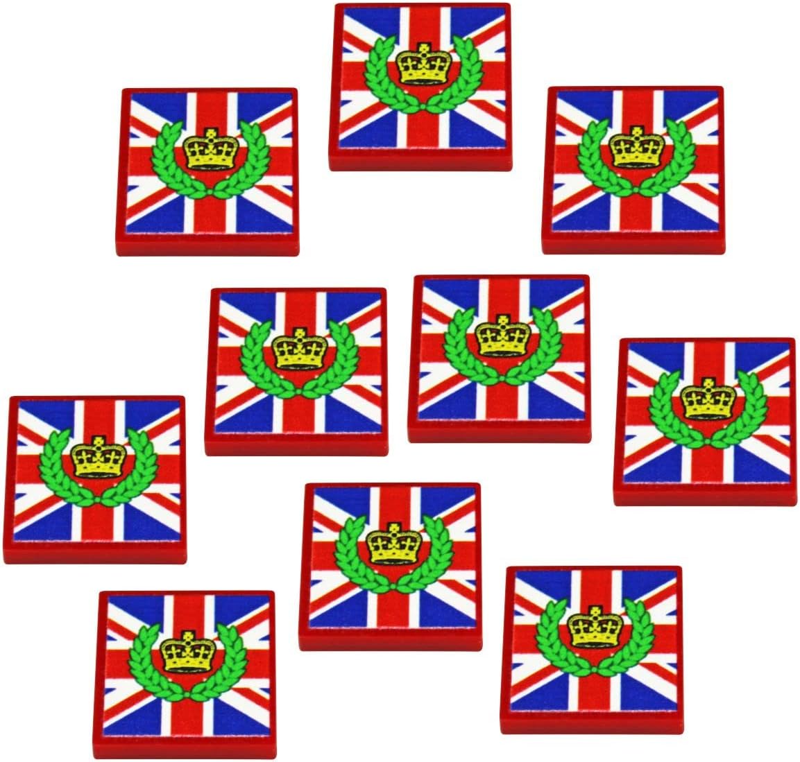 LITKO Napoleonic Era Token | Game Pieces | Compatible with Grande Armee, Age of Eagles, General De Brigade, Song of Drums and Shakos | 10 Pack | (British Army)