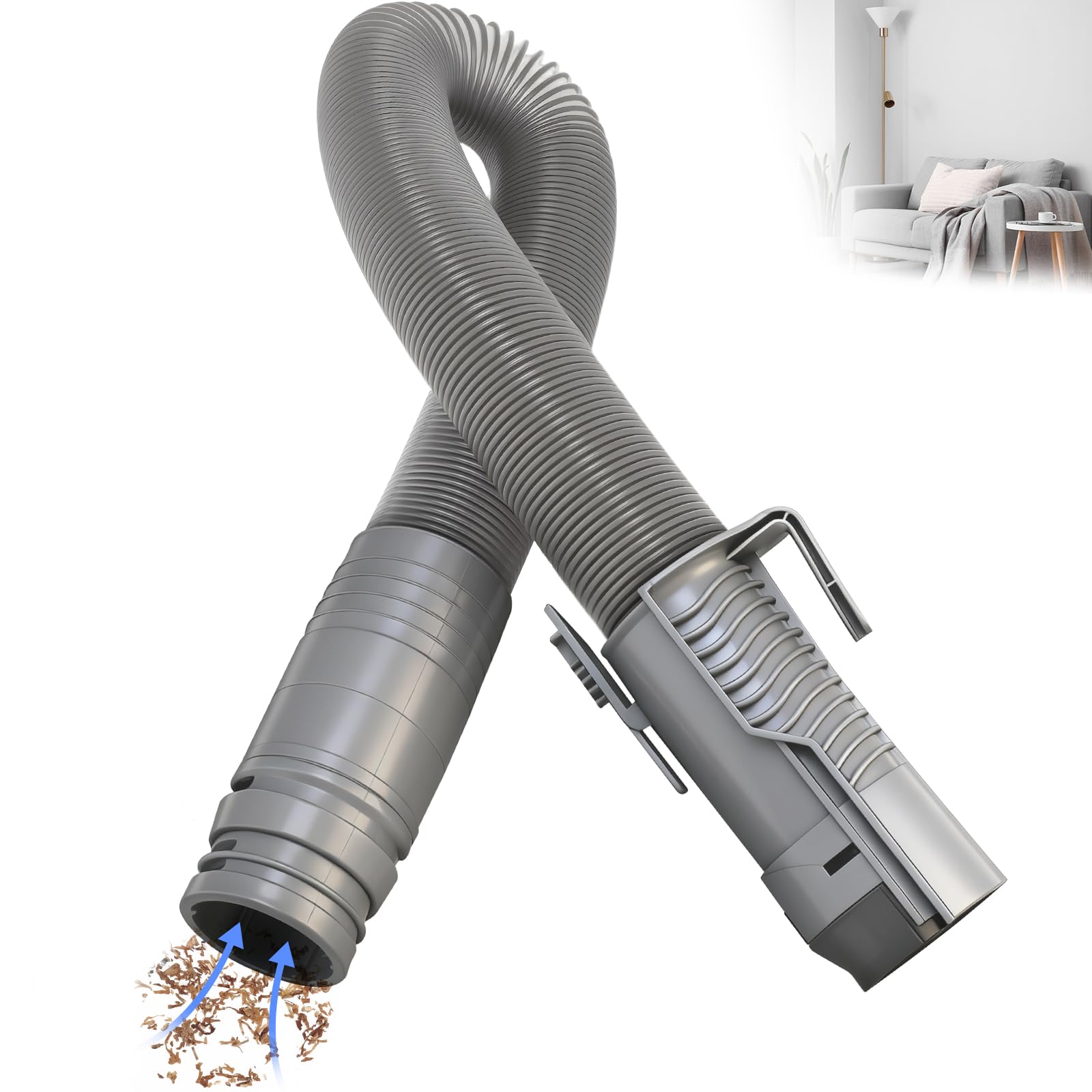 Complete Hose Assembly Designed to Compatible with Dyson DC14 Vacuum, Vacuum Cleaner Complete Hose Assembly Designed to Compatible with 908474-37