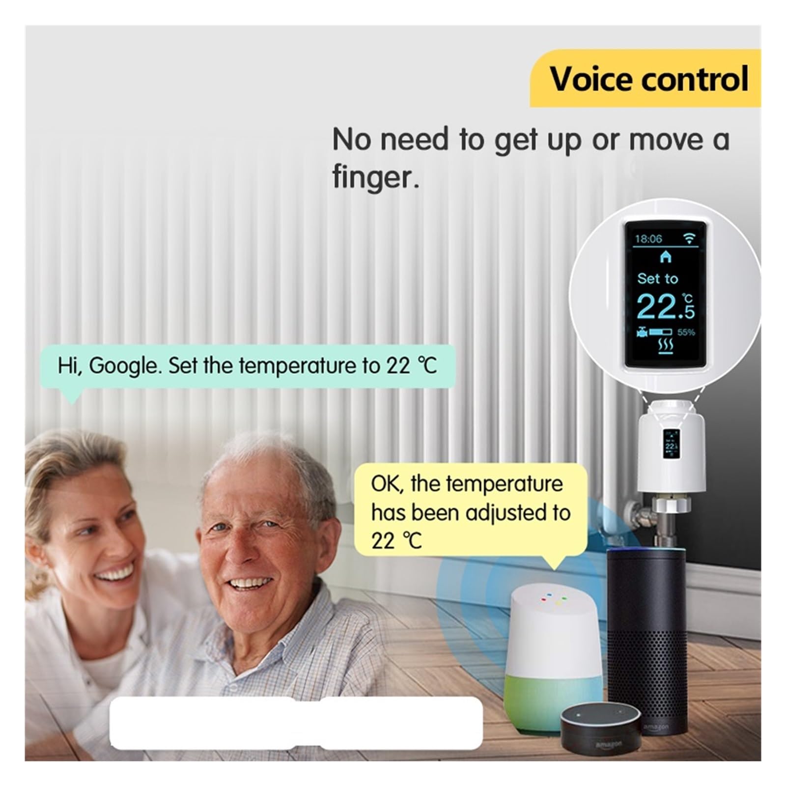 Inteligentny Termostat TRV ZigBee, Programowalny Zawór Grzejnikowy Tuya, Regulator Temperatury, Sterowanie Głosowe Ogrzewania Domowego Informacja O ZgodnośCi(3pcs TRV602)
