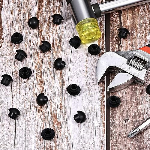 Miniatura 7 de Balacoo Tapones de gato de piso de autopartes 25 piezas Enchufes de piso Enchufe de llenado de aceite Enchufes horizontales Enchufes de gato