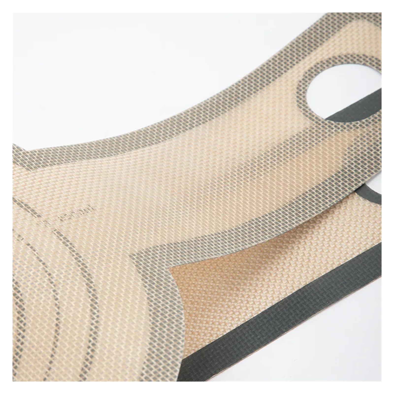 Silikon-Luftfritteusenmatte Mit Doppelgriffen, Küchenwerkzeug | Heißluftfritteusen-Backmatte, moderner minimalistischer Stil(62*16*0.4mm)