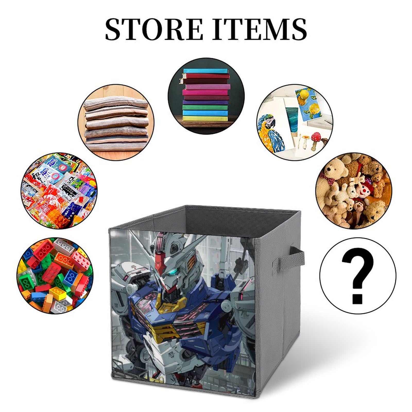 Amazon｜収納ケース ネオ ジオンガンダム 収納ボックス 折りたたみ