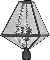 Vista 3 de Brian Patrick Flynn para Crystorama Glacier 3 - Poste grande para exteriores color negro claro