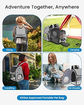 Amazon.com : COVONO Expandable Cat Backpack Carrier, Airline