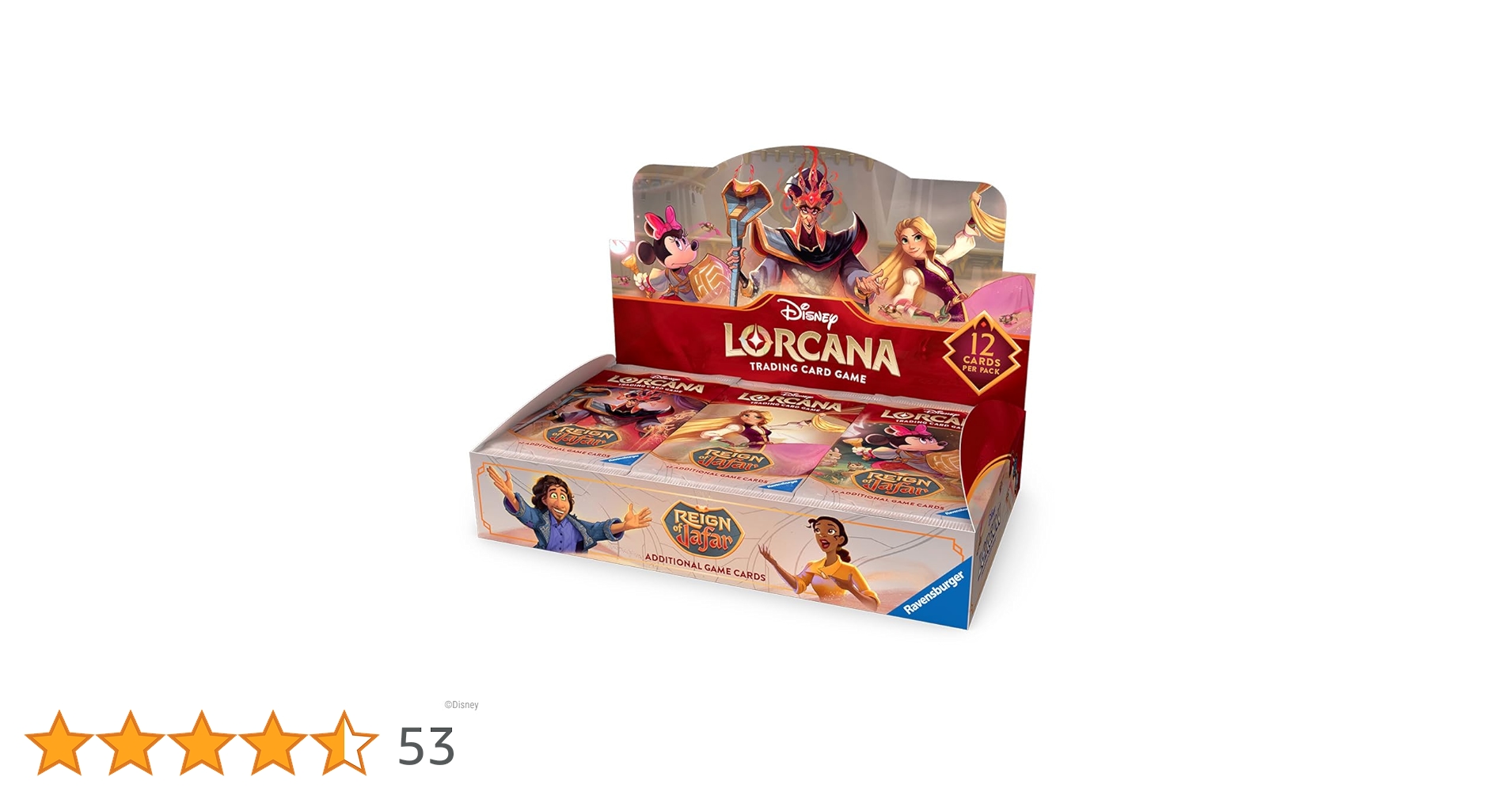 ディズニー ロルカナ Reign of Jafar トローブ 英語版 おまけ付き Ravensburger Disney Lorcana TCG: Reign of Jafar Booster Pack