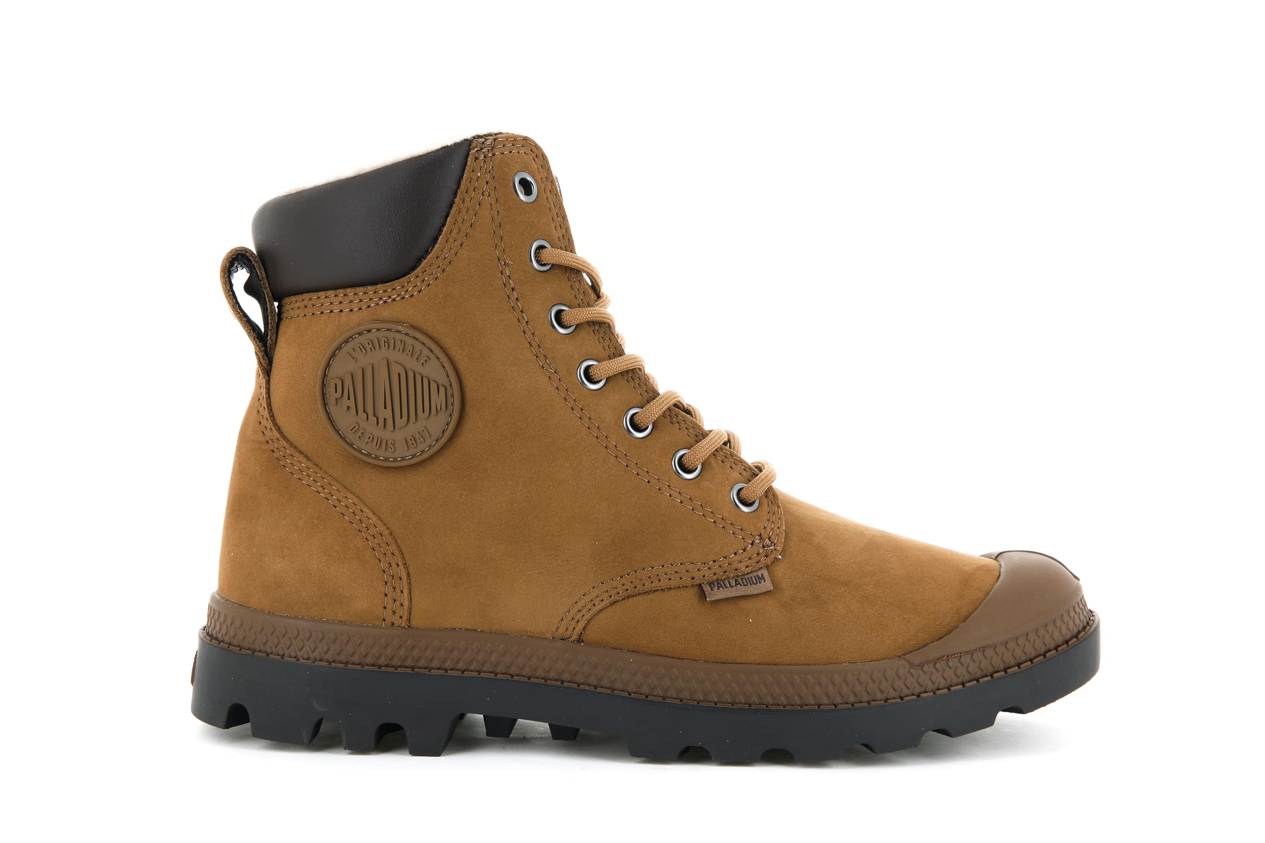 Palladium Pampa Sport Cuff WPS, Unisex Adults’ Classic Boots, Brown (Marron Mahogany/Chocolate 728), 10.5 UK (45 EU)