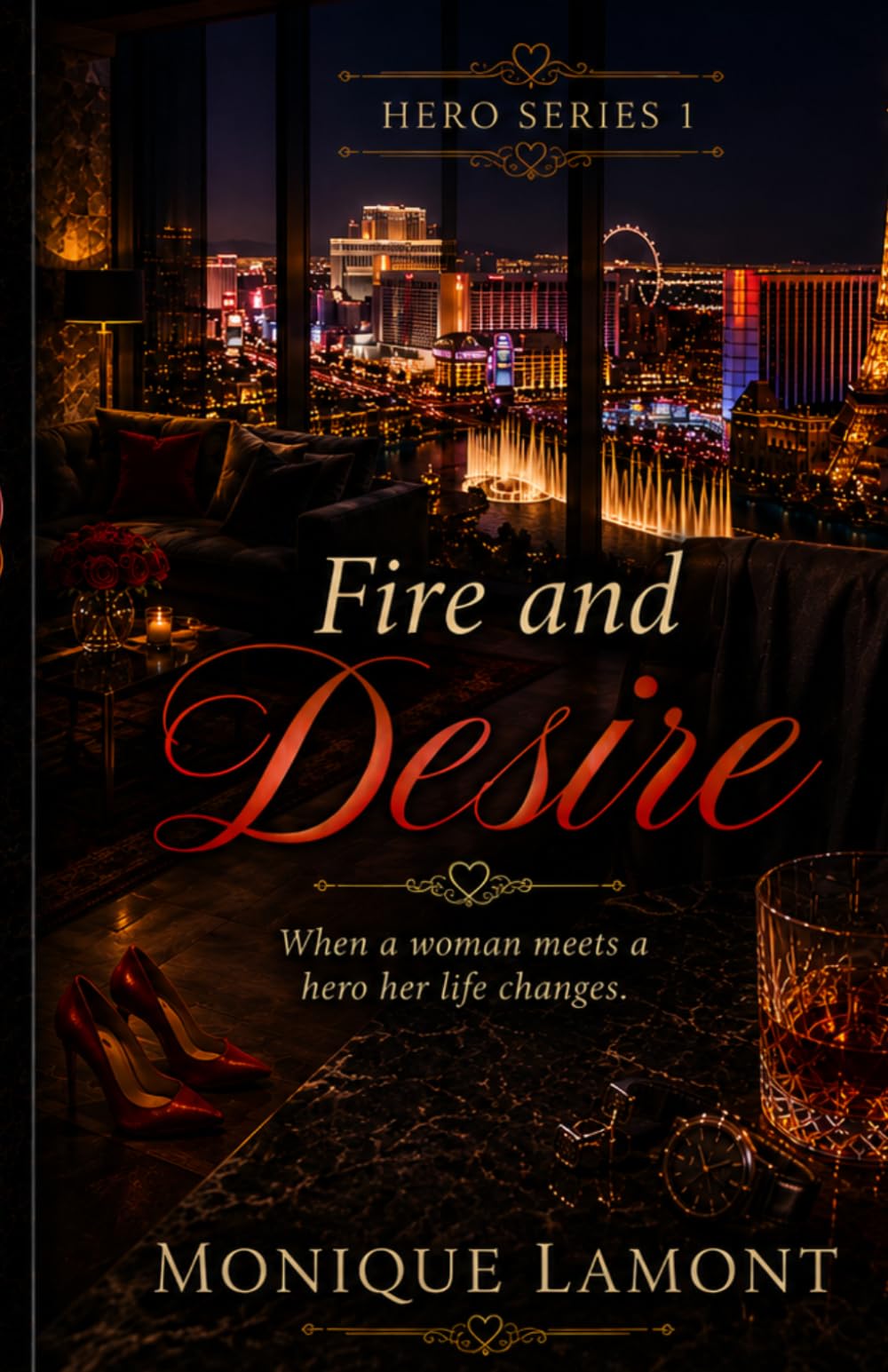 Fire and Desire (Discreet): Hero Series