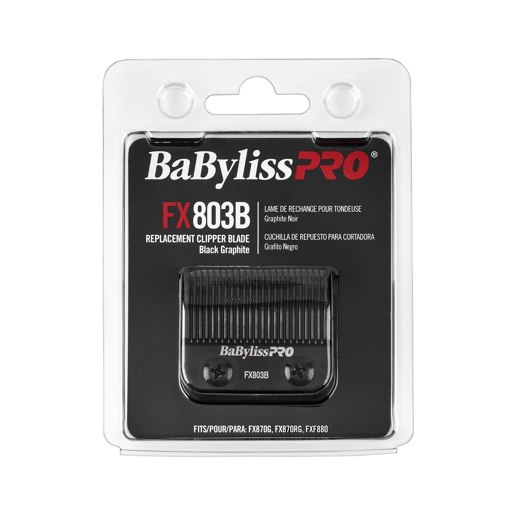 Babyliss PRO - Lama conica di ricambio in grafite nera