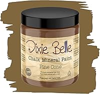 Vista 152 de Dixie Belle Paint Company - Pintura con acabado de tiza para muebles, color blanco lino (Drop Cloth), 8 fl oz, pintura mineral color blanco lino mate