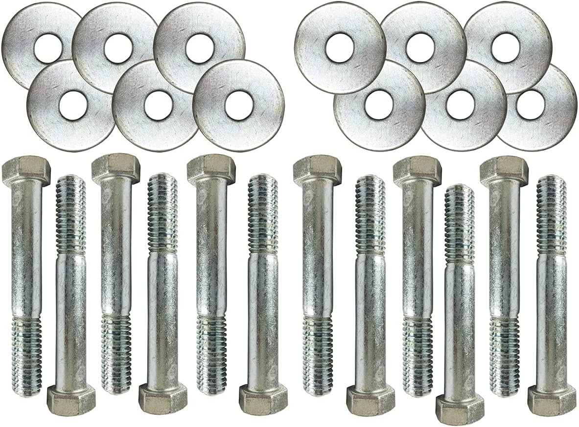 Body Mount OE Style Rubber Bushing and Hardware Kit Compatible with Chevelle Coupe 1964-1967