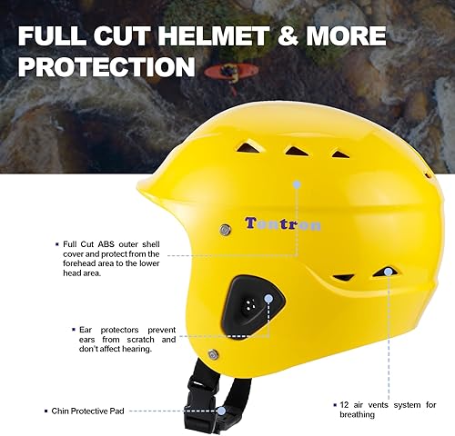 Miniatura 3 de Tontron Sailonger - Casco para adultos de corte completo, kayak, rafting, remo, deportes acuáticos