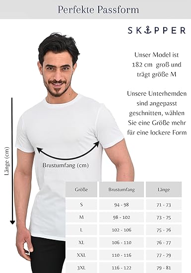 Liabel - Camiseta Térmica Para Hombre, 100 % Algodón Cálido