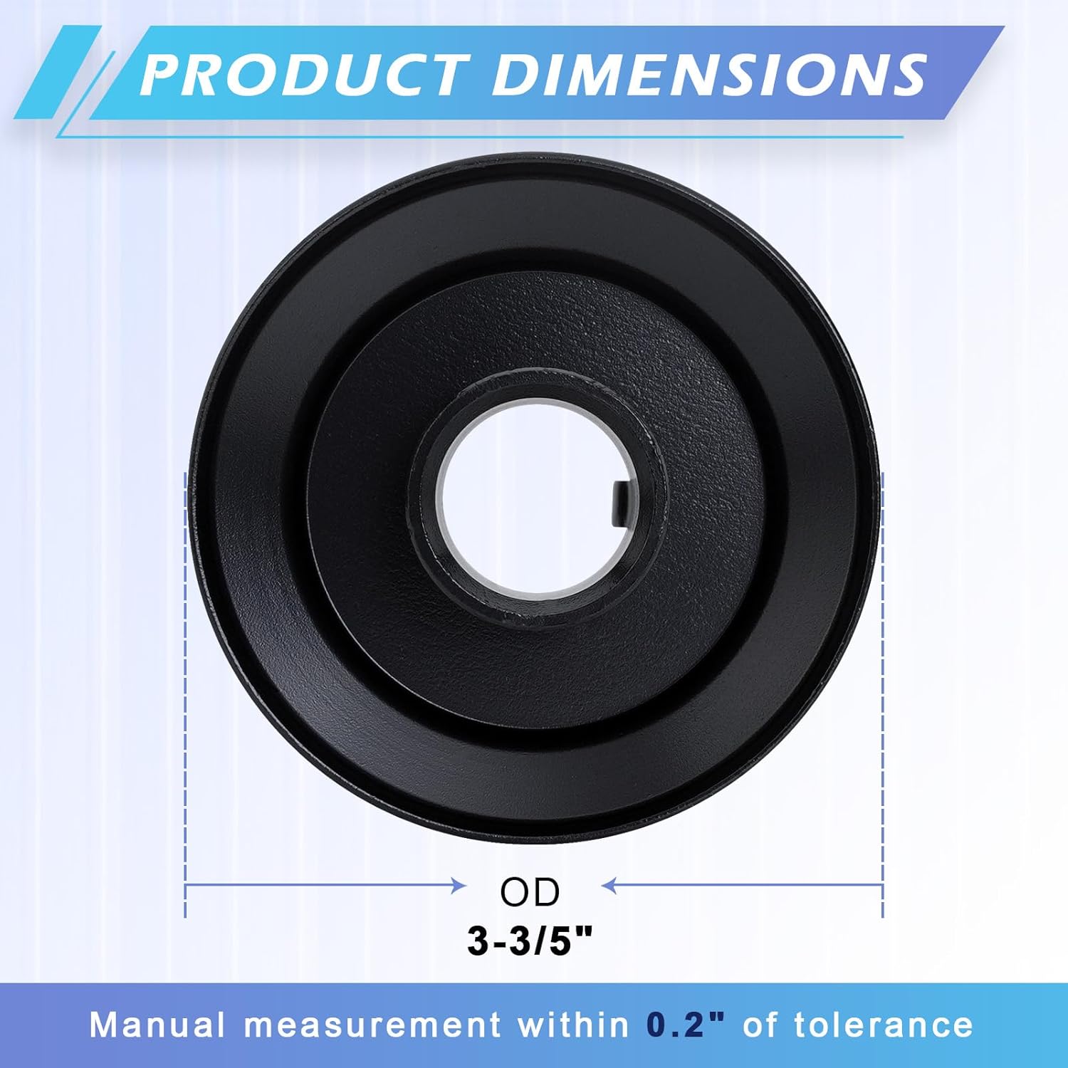 756-05061B Mower Engine P ulley Replaces 756-05061A Compatible with XT1-GT50 XT1-GT54 FAB LT46 ST54 XT2 LX42 LX46 GX50 SLX54