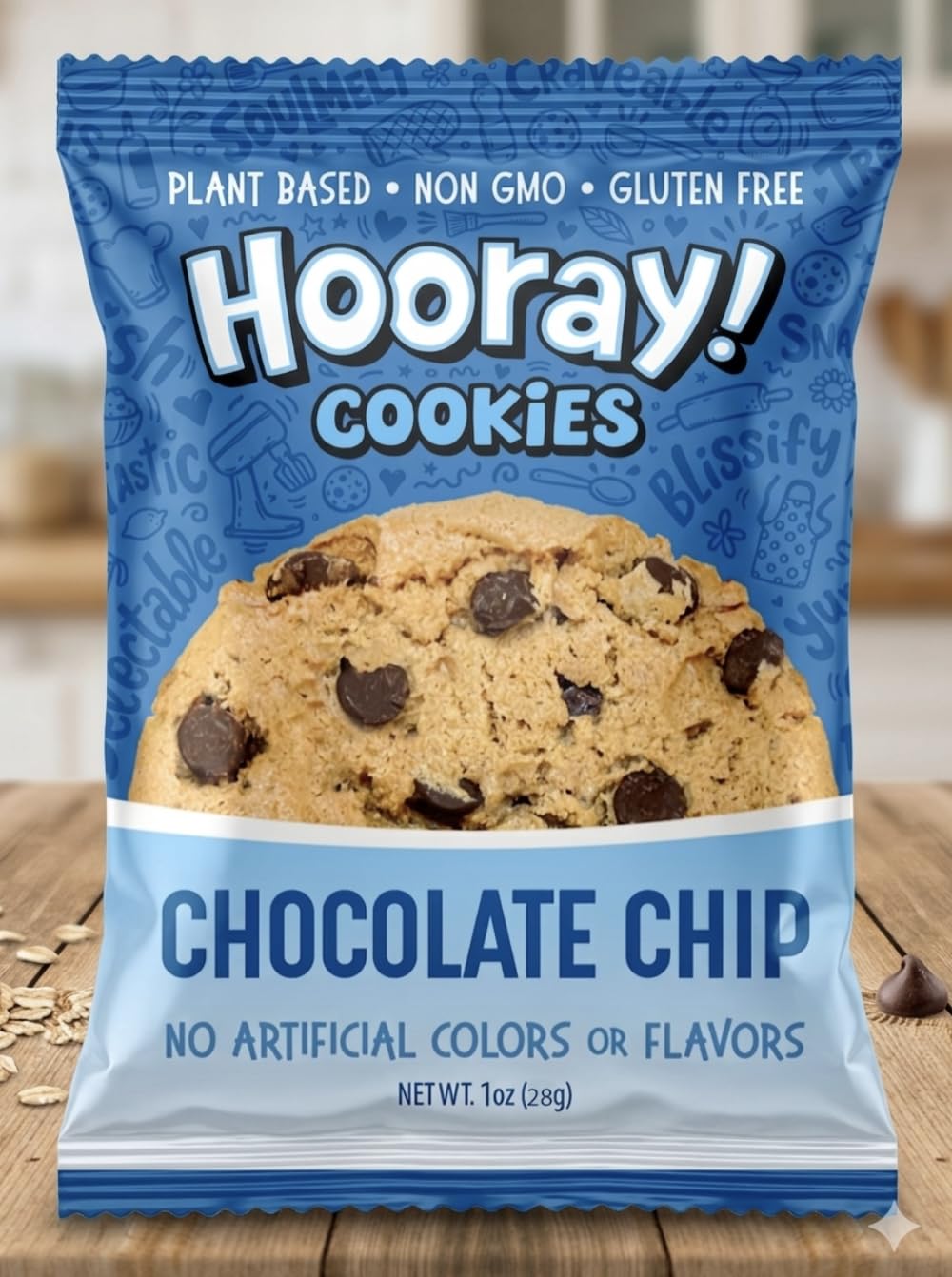 Sun Flour Baking Company Chocolate Chip Cookie, Vegan, Non GMO, 6/3 oz (6/3oz, Chocolate Chip Wheat) image 5