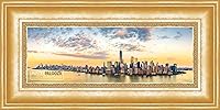 Vista 10 de Poster Palooza 15x17 Traditional Gold Complete Wood Picture Frame with UV Acrylic Plexiglass, Foam Board Backing & Hardware Included