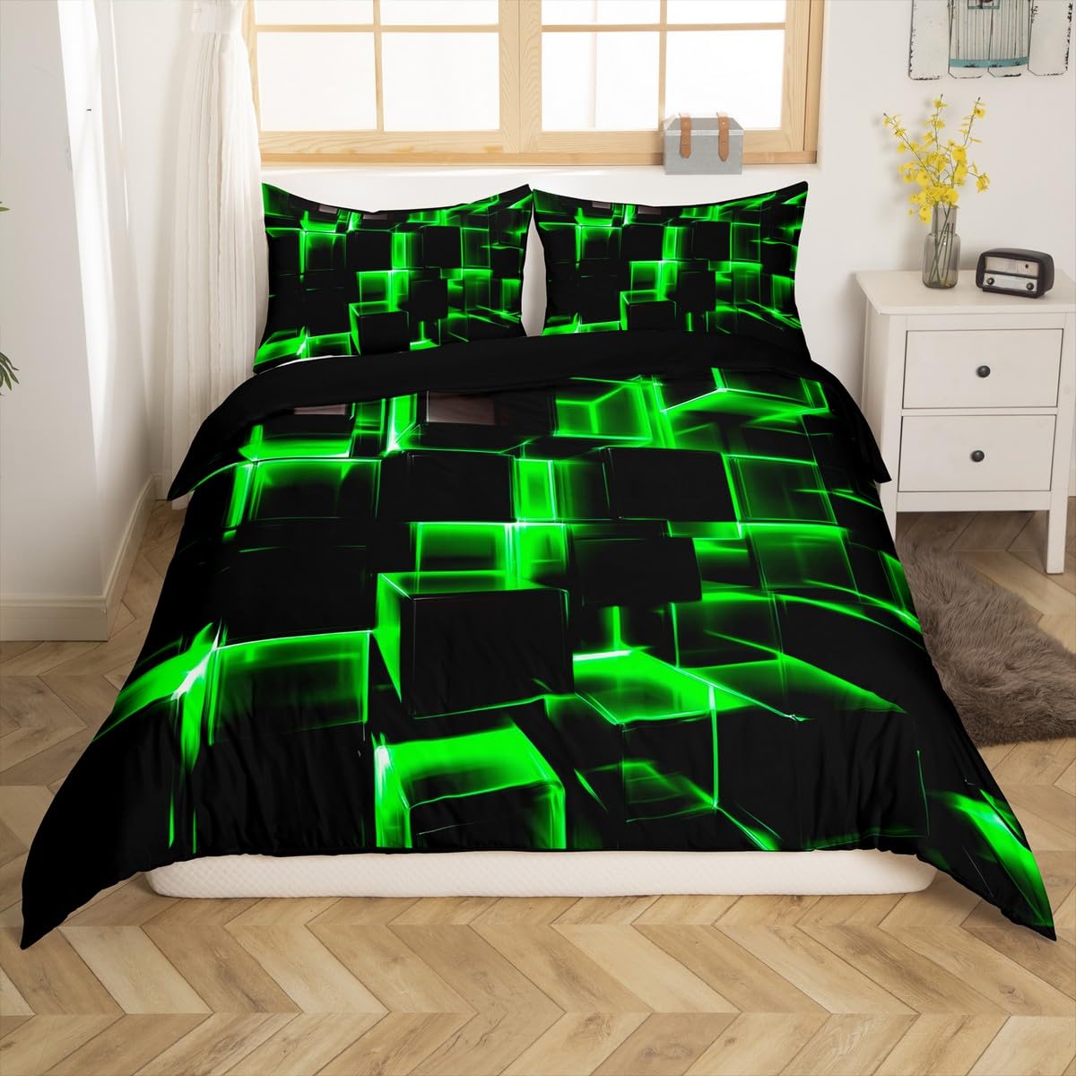 Homewish Honeycomb Bedding Sets King - Image 2