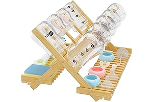 Vertical Baby Bottle Drying Rack: Easy & Space-Saving Solution