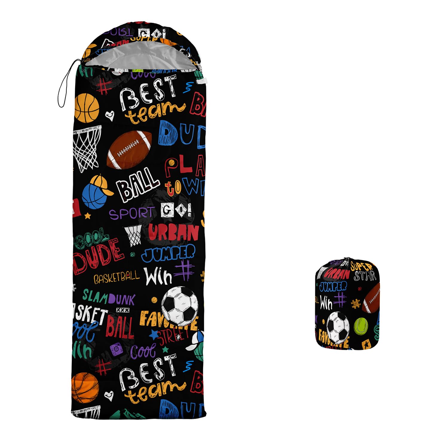 Sleeping Bags for Adults Kids,Backpacking Camping Sleeping Bag for Girls Boys Lightweight Waterproof Cold/Warm Weather Sleeping Bag for All Season