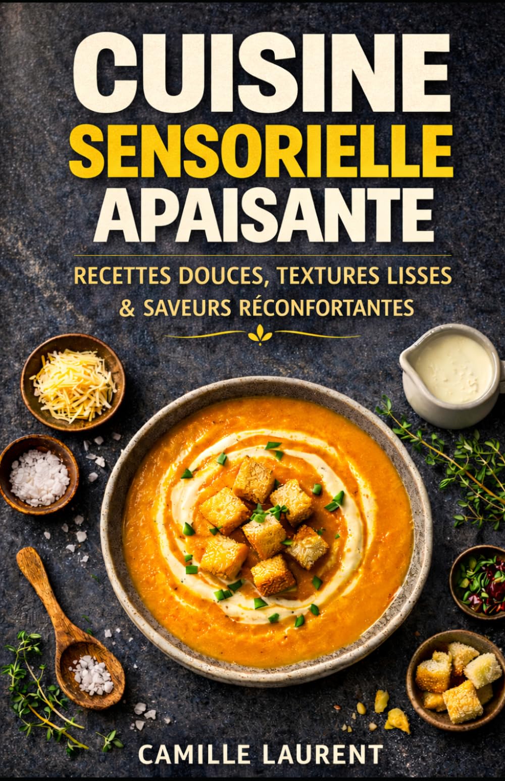 Cuisine Sensorielle Apaisante — Recettes Douces, Textures Lisses & Saveurs Réconfortantes pour une Cuisine Bien-Être au Quotidien: 60 recettes ... et boissons douces pour cuisiner avec calme