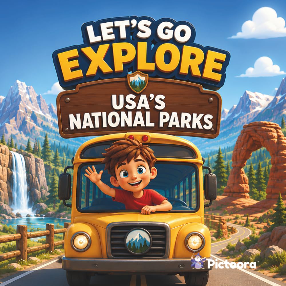 Let's Go Explore USA's National Parks: A Fun Adventure Through America's Most Amazing National Parks For Kids