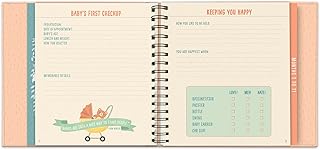 Baby's First Years Guided Journal by Studio Oh! - Bundle of Joy - 9" x 9" - Beautifully Illustrated Hardcover Journal with Storage Pockets Creates a Keepsake of Baby's Earliest Years