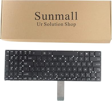 Keyboard Replacement Compatible with ASUS R510l X550 X550ca K550 X552l Series Laptop Black US Layout