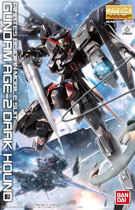 Bandai Hobby Gundam Age-2 Dark Hound 1/100 Master Grade miniatura 8