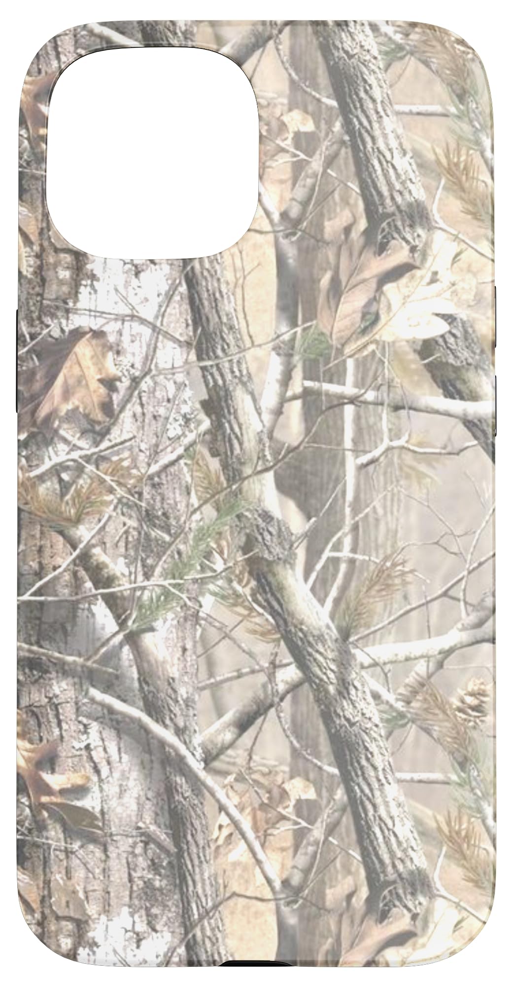 Camo Leaf light Case for iPhone 15