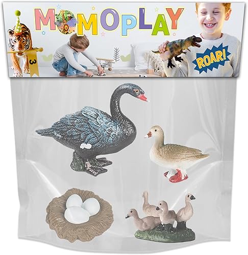 Miniatura 8 de Juguetes de ciclo de vida, juguetes de cisne negro, juego de ciclo de vida de animales ideal para, juguetes de aprendizaje, educación temprana,