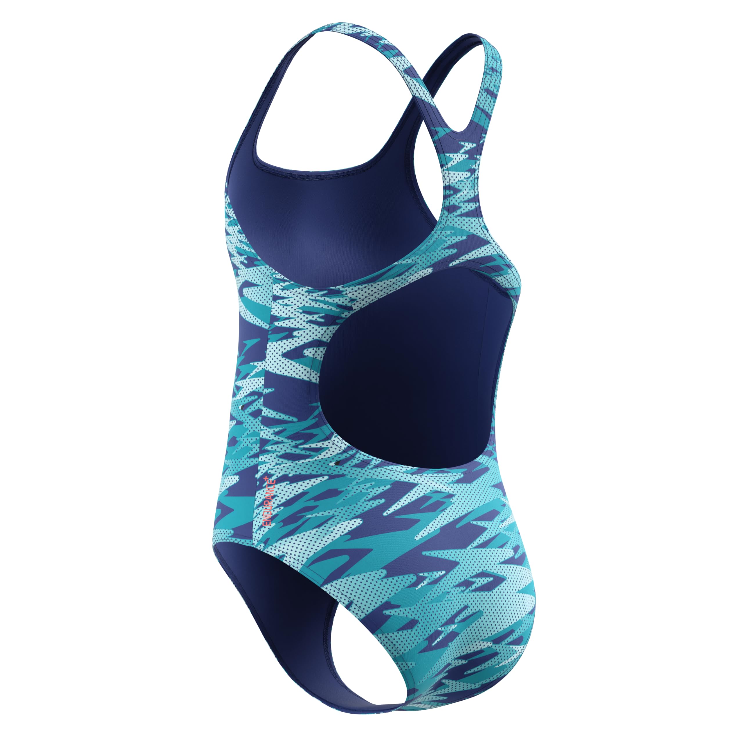 Speedo Mädchen Hyperboom Print Medalist Badeanzug