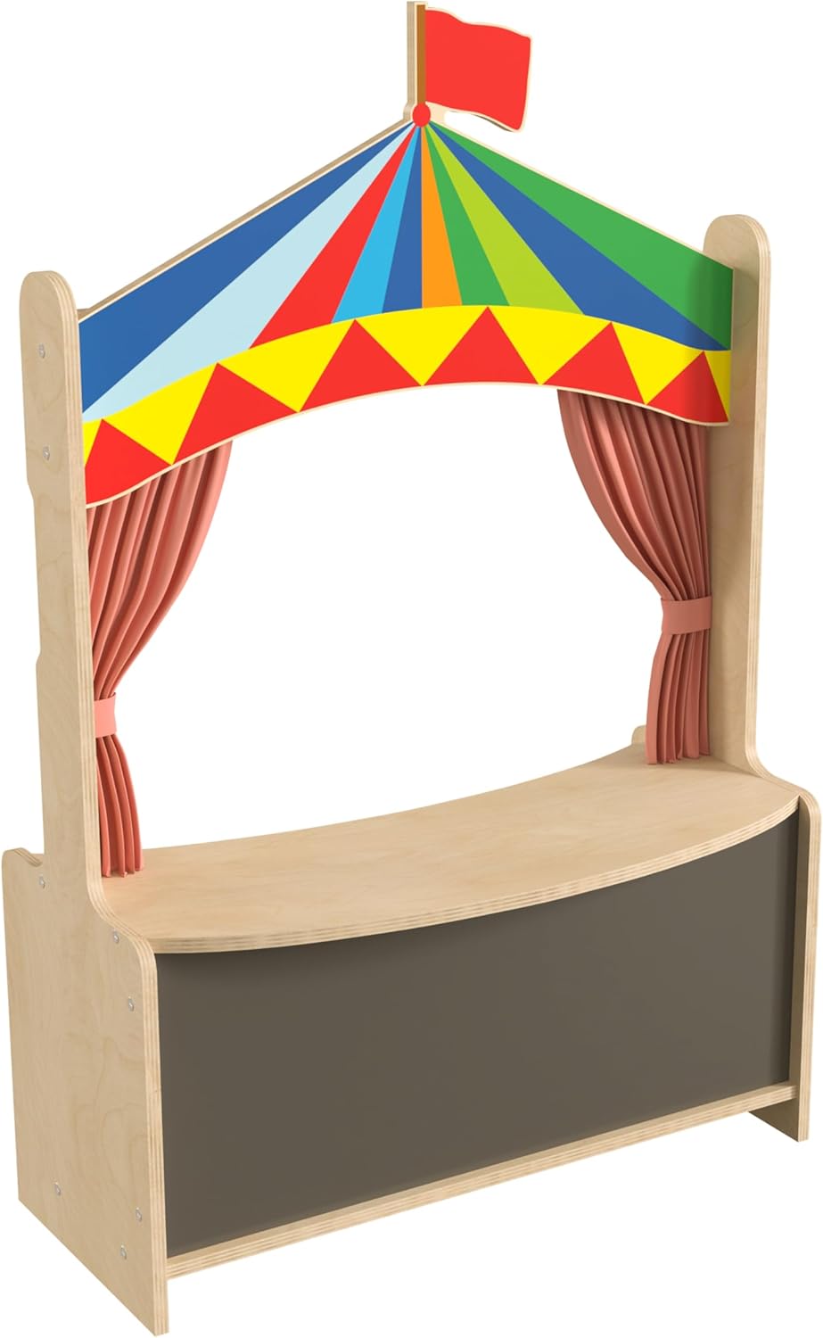 Flash Furniture MK-ME19202-GG Natural Puppet Theater