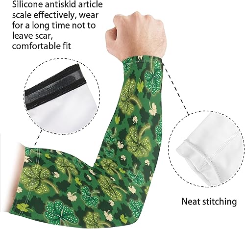 Vista 89 de CLOHOMIN Mangas de brazo para hombres y mujeres elásticas para cubrir tatuajes, manga deportiva refrescante para correr, ciclismo, baloncesto, fútbol