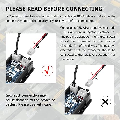 Miniatura 6 de 3.7V 1000mAh 803040 Lipo batería recargable batería de iones de polímero de litio con conector JST