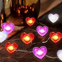 Vista 10 de Luces de Cadena Decorativas de Abejas de 10 pies, Cadena de Luces con 30 Bombillas LED en Forma de Abeja Operadas por Batería, Luces de Hadas