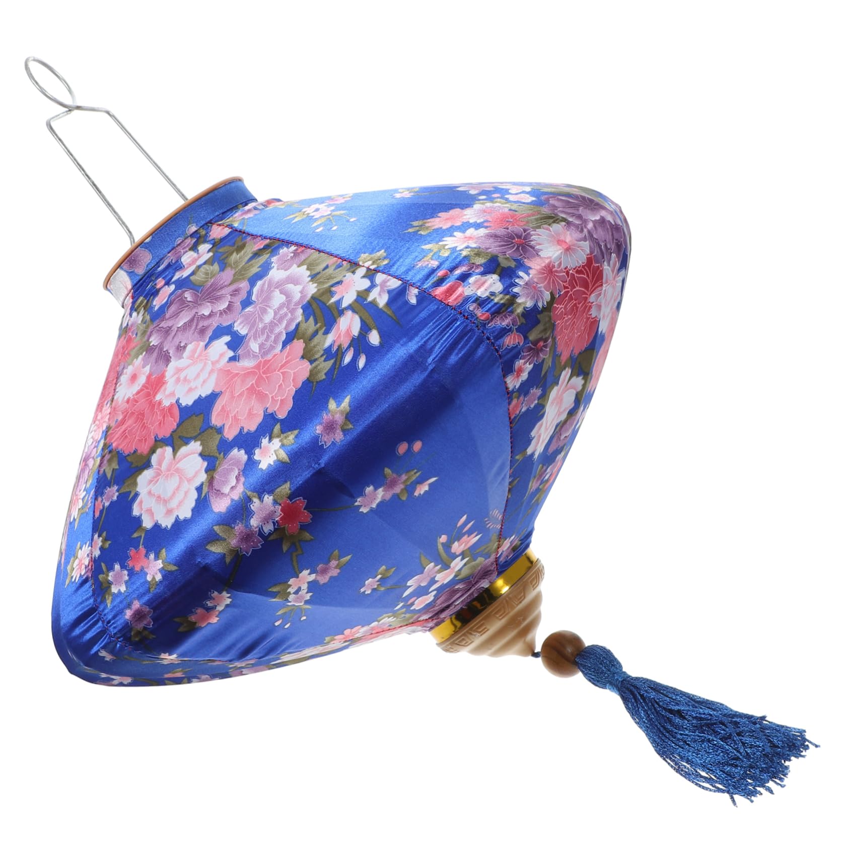 BESPORTBLE Adorno de Linterna Floral Borlas Linterna Colgante Hogar Decoración Año para Patios y Interiores
